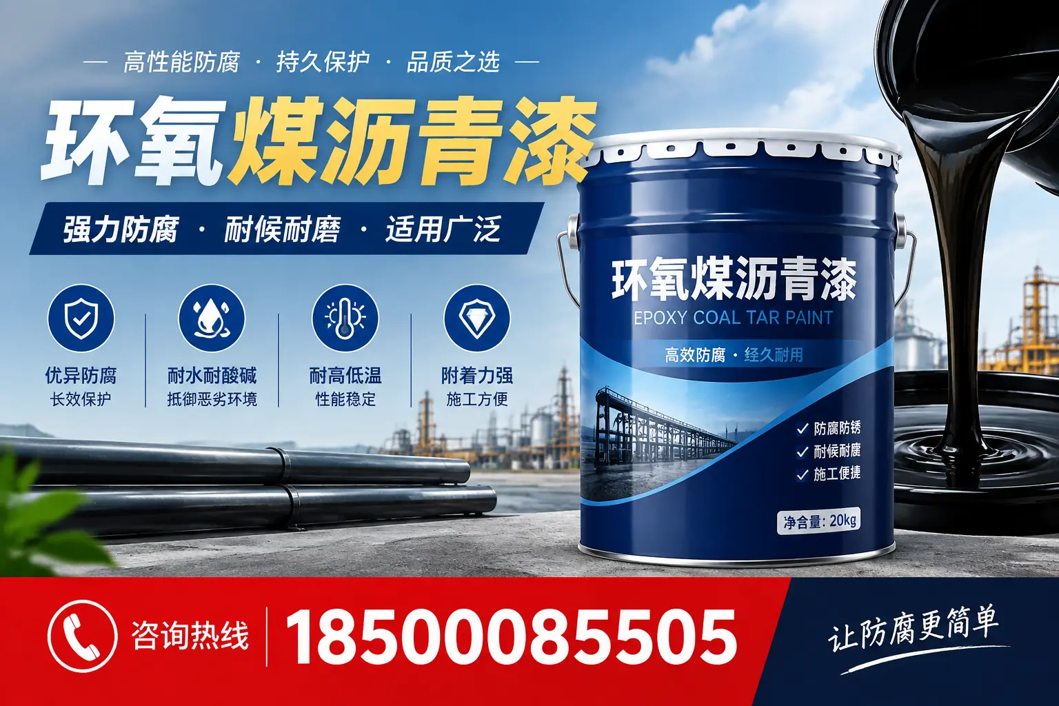 环氧煤沥青漆在不同气候条件下的表现分析，宜昌适用性