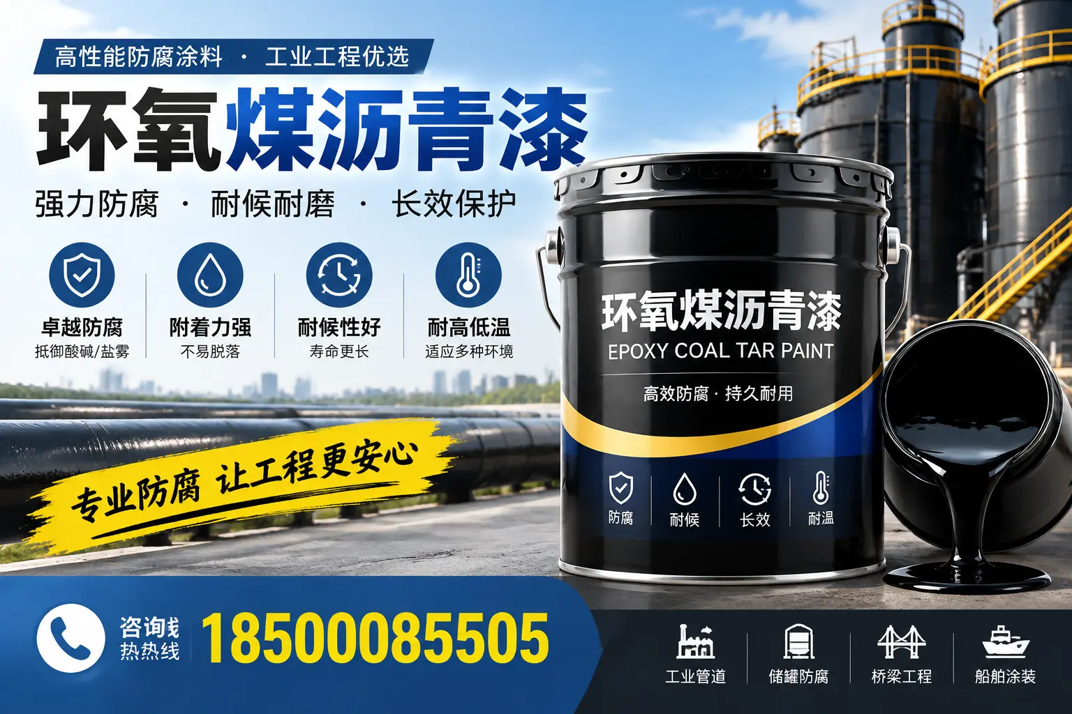 环氧煤沥青漆的施工方法与注意事项，确保在宜昌顺利完成