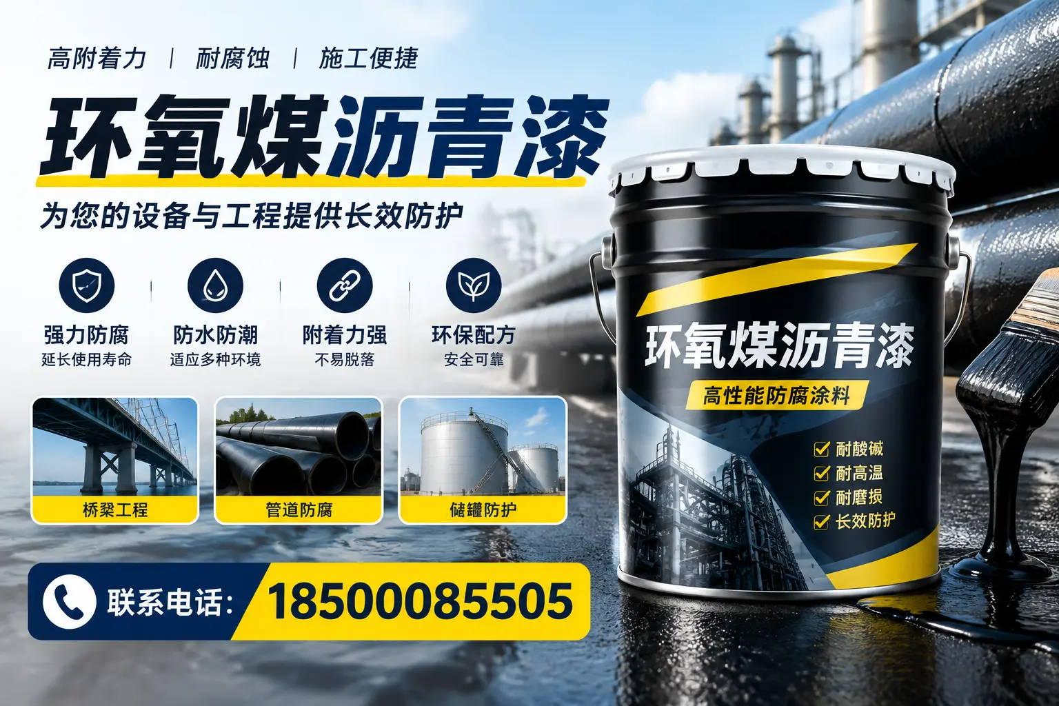 环氧煤沥青漆与其他涂料的对比分析，助力宜昌企业决策