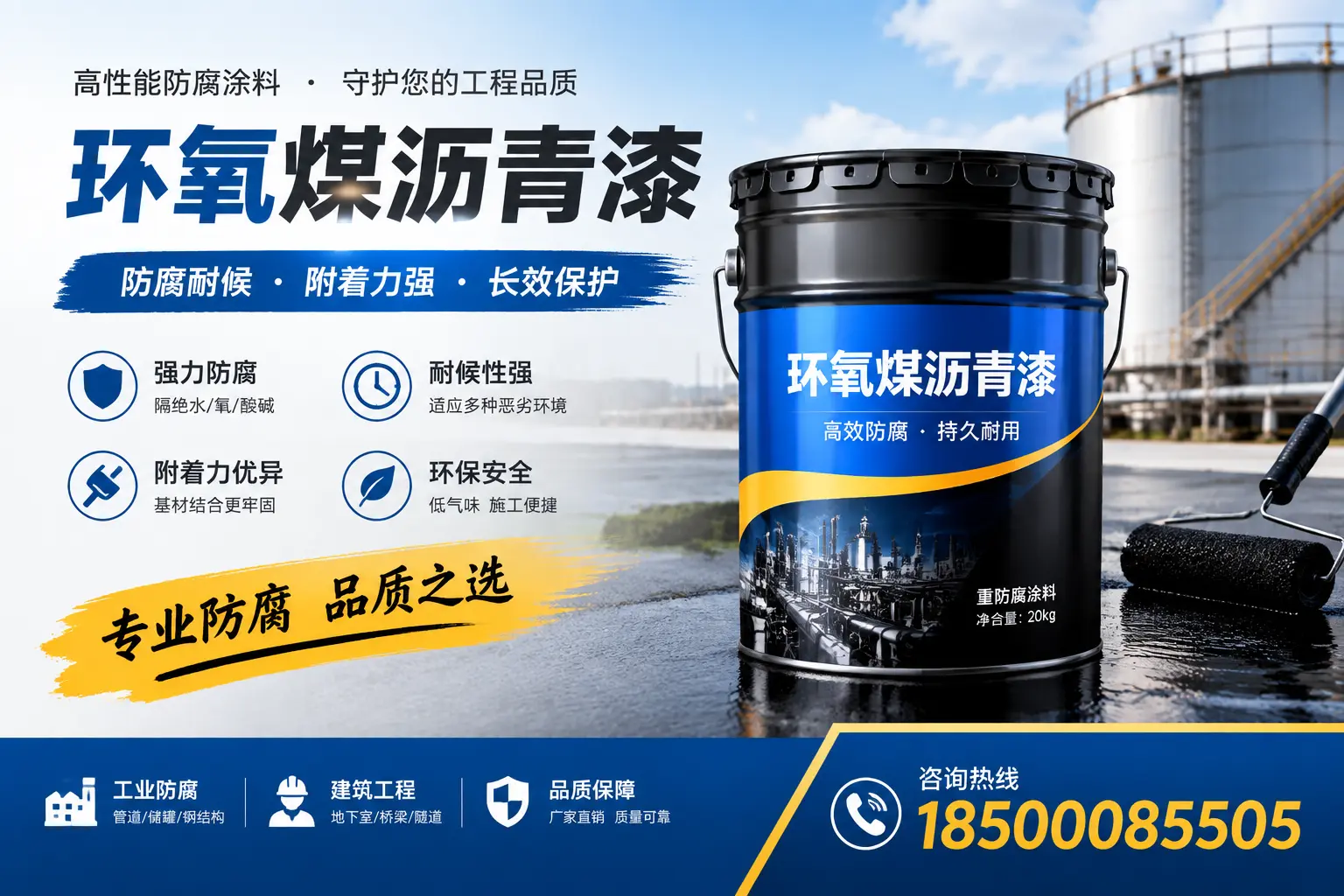如何选择适合的环氧煤沥青漆？宜昌市场选型指南